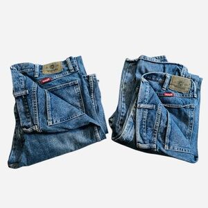 Wrangler Classic Straight Fit  38x38 Men’s Jean Lot of 2